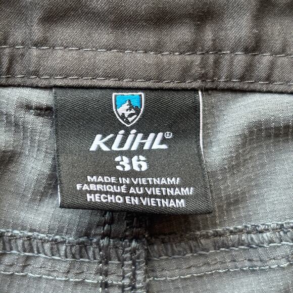 Kuhl Renegade Shorts Men's Size 36 Gray Outdoor Hiking Pockets Camping - Picture 6 of 16